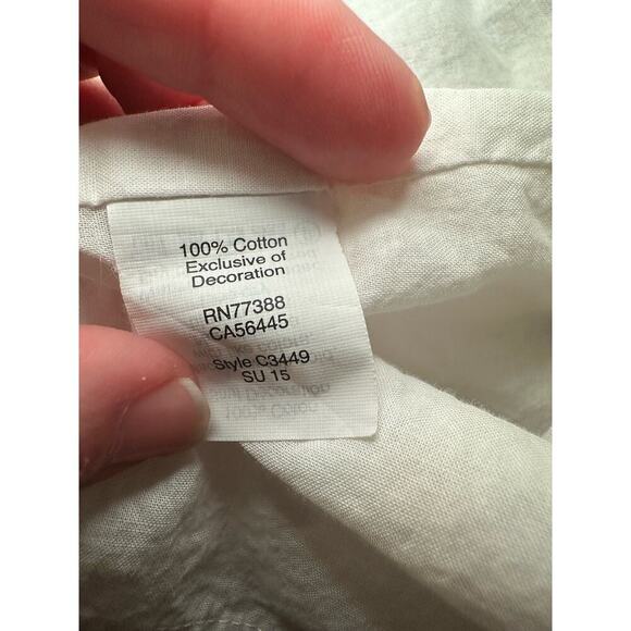 Madewell | Size:‎ 2 | Embroidered sleeveless dress - Picture 9 of 9